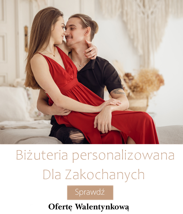 biżuteria dla pary z grawerunkiem