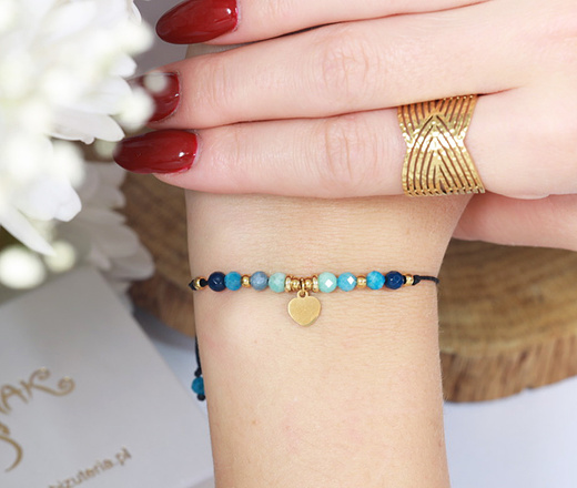 1726/10 szeroki pierścionek ażurowy złocony