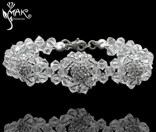 NK279 NASZYJNIK Z KRYSZTAŁÓW SWAROVSKI ELEMENTS