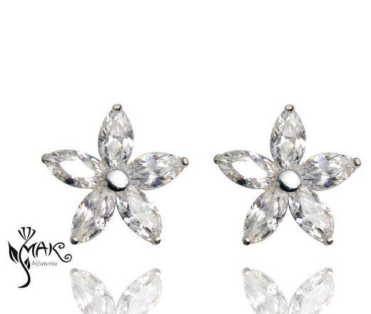 KPL480/11 KOMPLET SREBRNY Z CYRKONIĄ