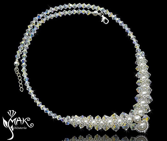 NK285 NASZYJNIK Z KRYSZTAŁÓW SWAROVSKI ELEMENTS