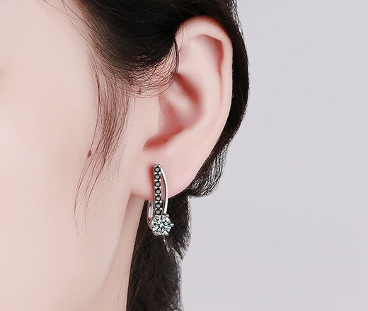 Kol 599/1056 KOLCZYKI z cyrkoniami