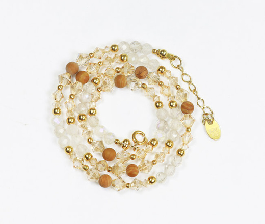 1373/3 bransoletka srebrna 925 pozłacana