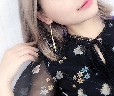 KOL 599/896 KOLCZYKI długie z cyrkoniami, żółte złoto