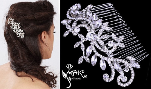 S656/13 WSUWKA , spinka, ozdoba do włosów na ślub