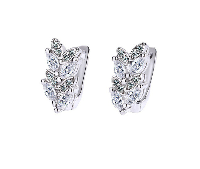 Kol 599/1054 KOLCZYKI z cyrkoniami crystal