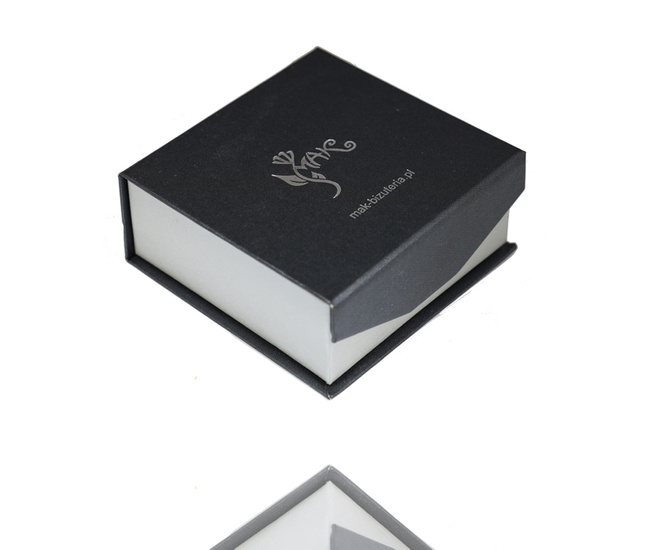 Eleganckie pudełko grafitowe z Twoją dedykacją