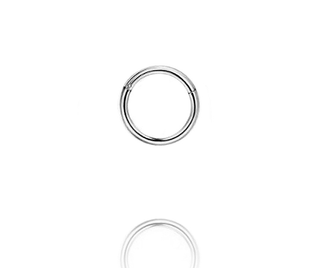 1478 kolczyk do piercingu 13 mm kółeczko stal