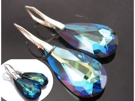 Kolczyki z kryształów SWAROVSKI ELEMENTS 6100/BB/ZKOL