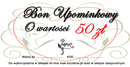 BON UPOMINKOWY 50 ZŁ