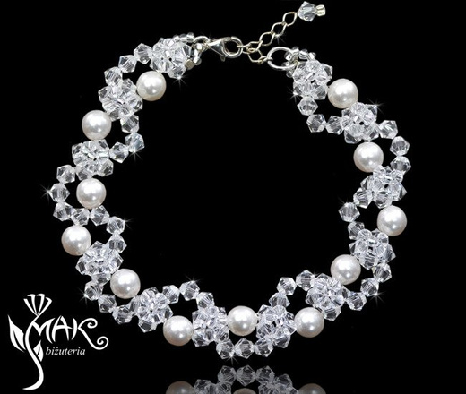 KOL 260 KOLCZYKI Z KRYSZTAŁÓW SWAROVSKI ELEMENTS kolczyki na ślub, kolczyki ślubne