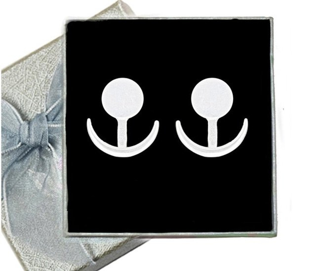 480/161 kolczyki srebrne w kształcie kotwic