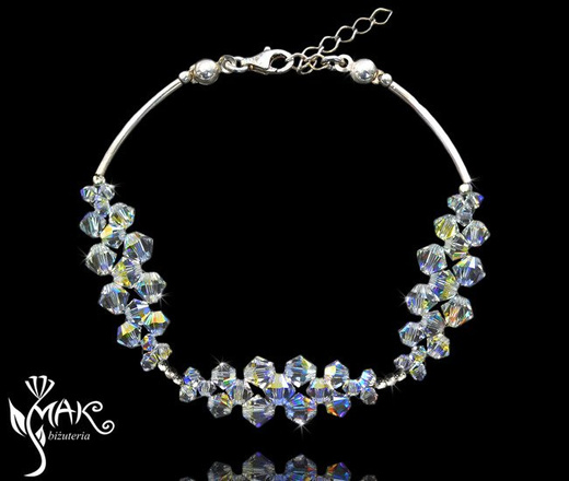 NK263 NASZYJNIK Z KRYSZTAŁÓW SWAROVSKI ELEMENTS