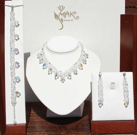 NK281 NASZYJNIK Z KRYSZTAŁÓW SWAROVSKI ELEMENTS