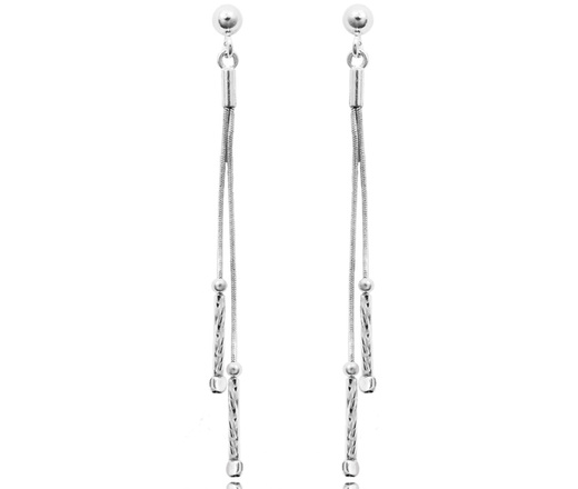 1301 naszyjnik srebrny 925 z rurkami