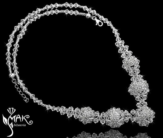 279 komplet biżuteria ślubna