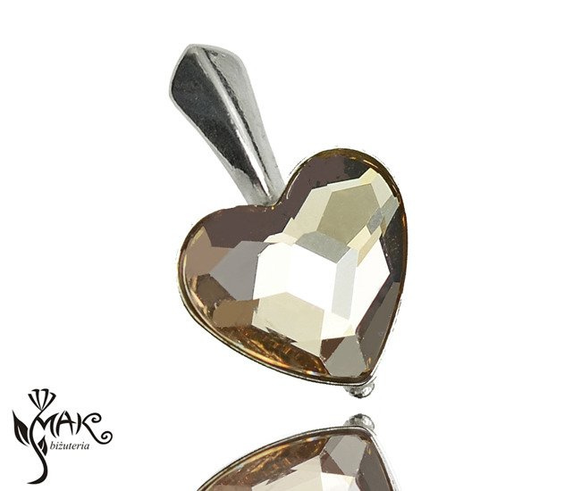 W552 WISIOREK SWAROVSKI 10 MM light silk