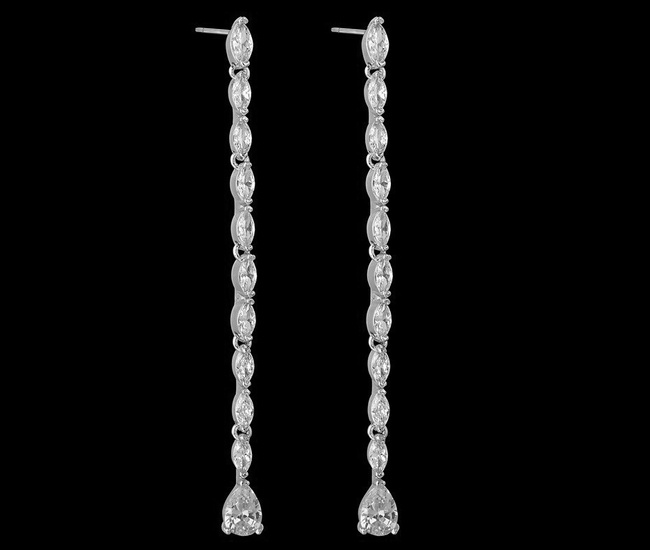 599/1067 kolczyki eleganckie na ślub