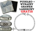 BR758 BRANSOLETKA Z GRAWEREM laser MĘSKA SREBRO 925