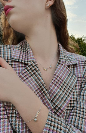 1137 nieskończoność infinity kolczyki srebrne 925