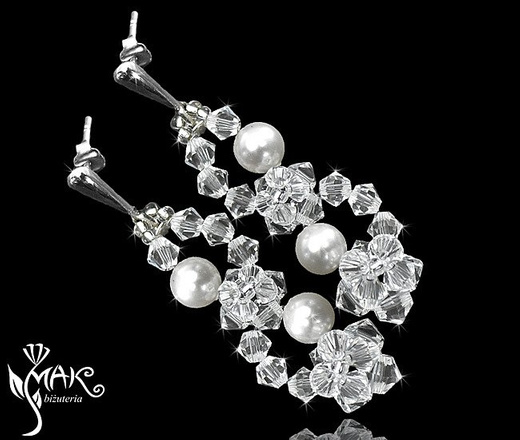 NK 260 NASZYJNIK Z KRYSZTAŁÓW SWAROVSKI ELEMENTS