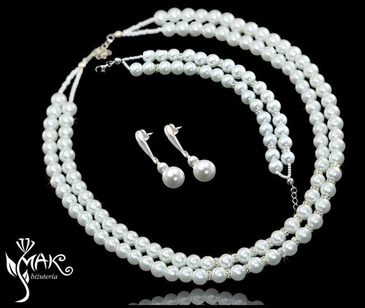 KOL 258 KOLCZYKI Z KRYSZTAŁÓW SWAROVSKI ELEMENTS kolczyki na ślub, kolczyki ślubne