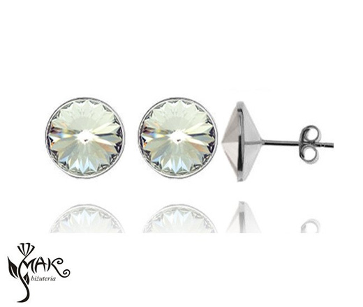 KPL696 biżuteria Swarovski KOMPLET kryształy + pudełko z grawerem