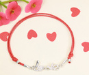 1458 bransoletka s. 925 z napisem LOVE