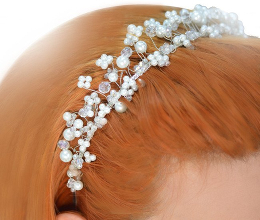 OPASKA TIARA DIDADEM ŚLUB 646