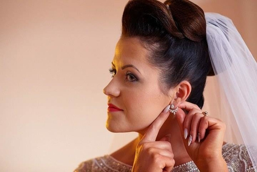 Kol 599/806 KOLCZYKI , cyrkonie podwójne sztyft