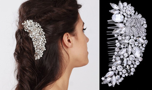 S656/19 WSUWKA , spinka, ozdoba do włosów na ślub