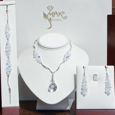 NK263 NASZYJNIK Z KRYSZTAŁÓW SWAROVSKI ELEMENTS