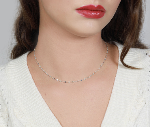 1582/1 Łańcuszek srebrny p. 925 ozdobny