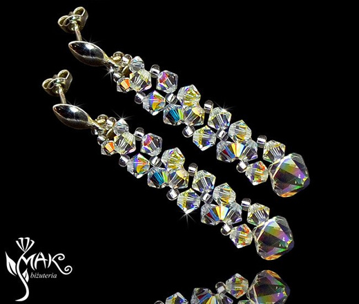 NK281 NASZYJNIK Z KRYSZTAŁÓW SWAROVSKI ELEMENTS