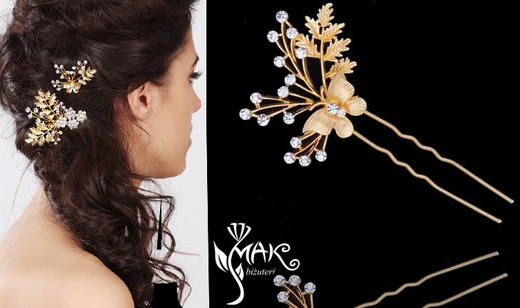 T656/14 MAŁA WSUWKA , spinka, ozdoba do włosów na ślub