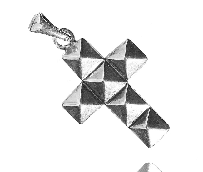 500/11 Krzyż srebrny