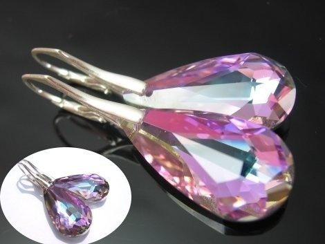 Kolczyki z kryształów SWAROVSKI ELEMENTS 6100/VL/ZKOL