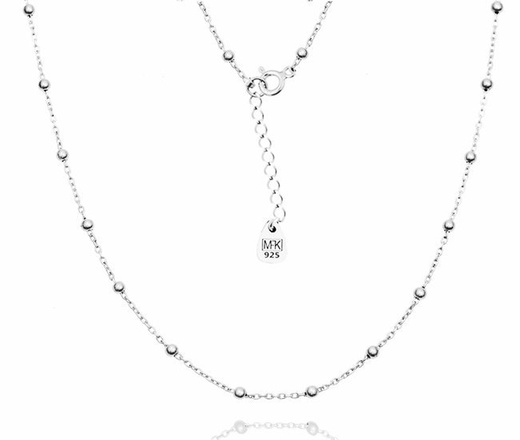 1635 komplet srebrny 925 duże kuleczki 3 mm