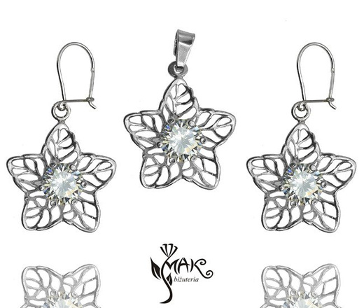 W480/17 WISIOREK SREBRNY Z CYRKONIĄ