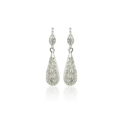 Kol  599/230 KOLCZYKI białe złoto