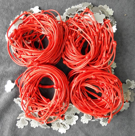 Bransoletka z logo 10 szt firmy dowolny kształt, kolor i grawer, na zamówienie