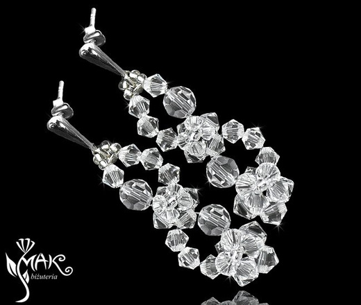 NK 261 NASZYJNIK Z KRYSZTAŁÓW SWAROVSKI ELEMENTS