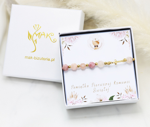 Bransoletka różaniec dla dziewczynki 1813/1