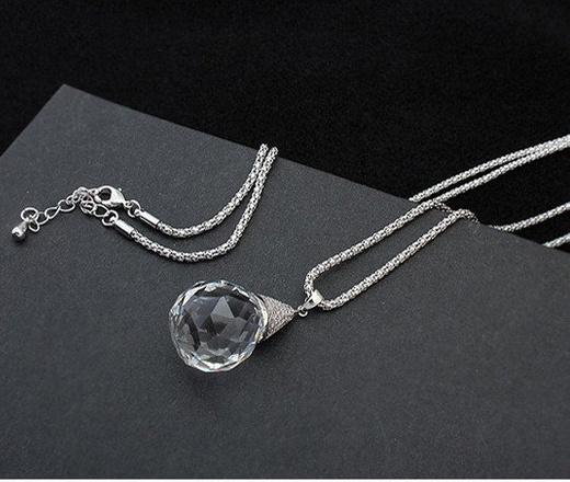 Nk 599/420 NASZYJNIK sopelek cyrkonie