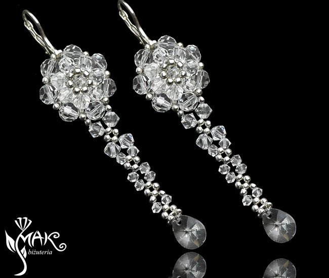 531 biżuteria ślubna kolczyki srebro 922