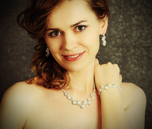 BR424 BRANSOLETKA KRZYSZTAŁY, PEREŁKI Swarovski