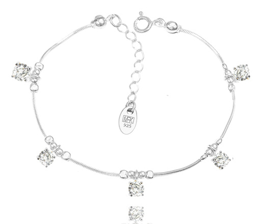 1360 komplet srebrny 925 z cyrkoniami