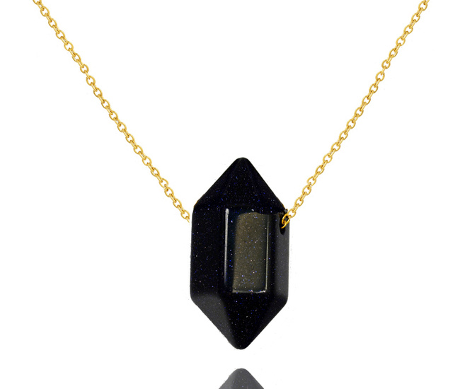 1326 naszyjnik pozłacany słupek noc kairu