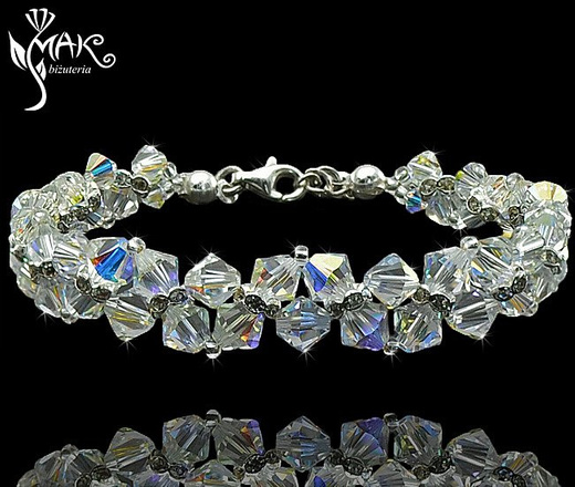 287 komplet cab biżuteria ślubna, biżuteria na ślub