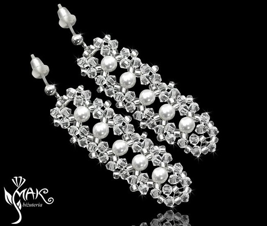 NK 257 NASZYJNIK Z KRYSZTAŁÓW SWAROVSKI ELEMENTS